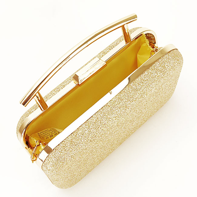 Clutch elegant cu maner B-BYH-8831 06 Auriu [7]