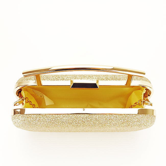Clutch elegant cu maner B-BYH-8831 06 Auriu [6]