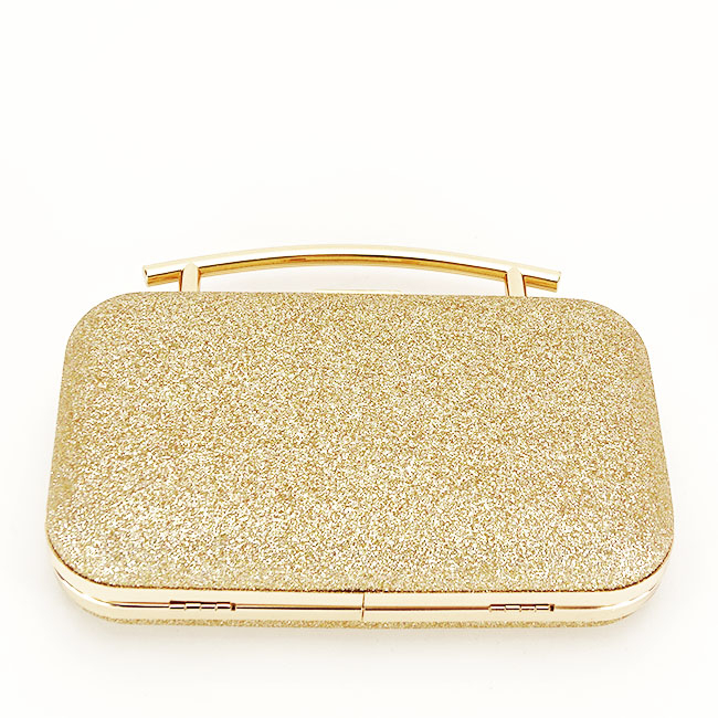 Clutch elegant cu maner B-BYH-8831 06 Auriu [4]
