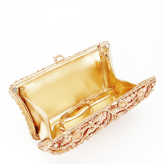 Clutch elegant Premium B-D7-5 06 Auriu rose [8]