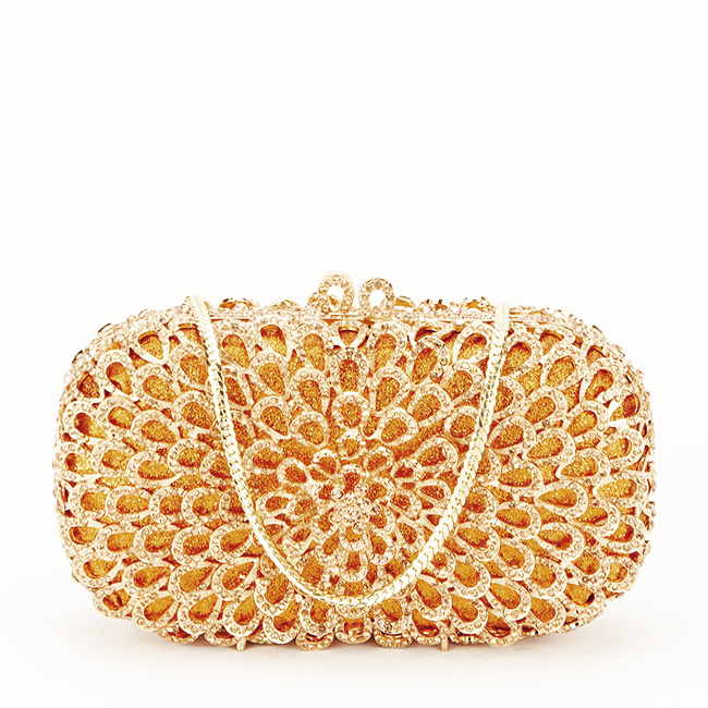 Clutch elegant Premium B-ME-1132 06 Auriu rose [2]
