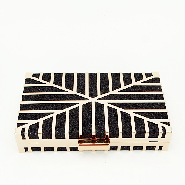 Clutch elegant accesorizat B-BFL-19207 05 Negru [6]