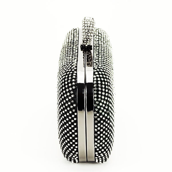 Geanta clutch cu pietricele B-BFL-1061 05 negru [5]