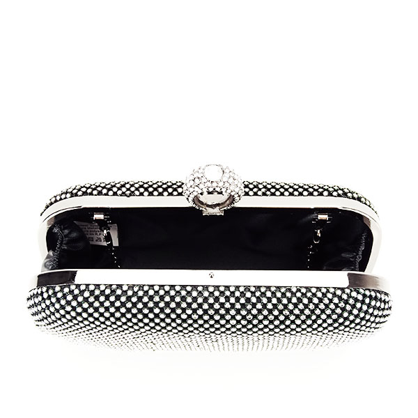 Geanta clutch cu pietricele B-BFL-1061 05 negru [8]