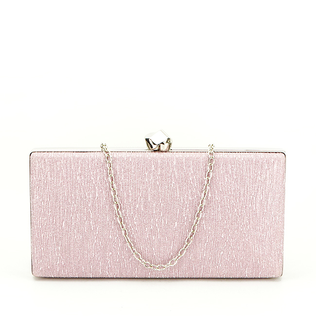 Geanta clutch B-ABYH-809 06 roz deschis