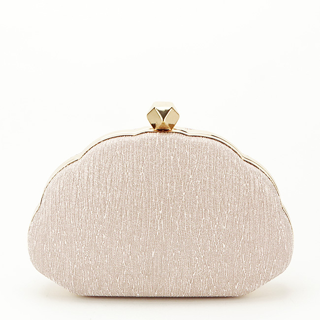 Clutch elegant B-BHY-5041 05 Champagne