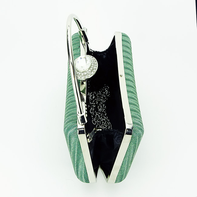 Clutch elegant cu maner B-55461 06 Verde [8]
