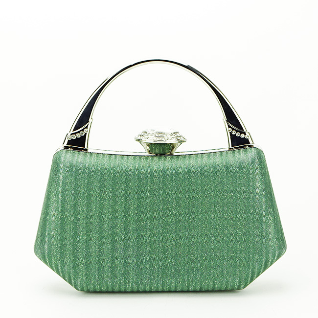 Clutch elegant cu maner B-55461 06 Verde [2]