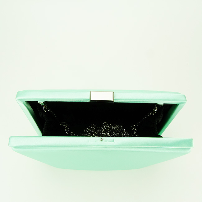 Clutch elegant B-DYX3335-2 05, 12.5x18.5x8.5, Verde menta [8]