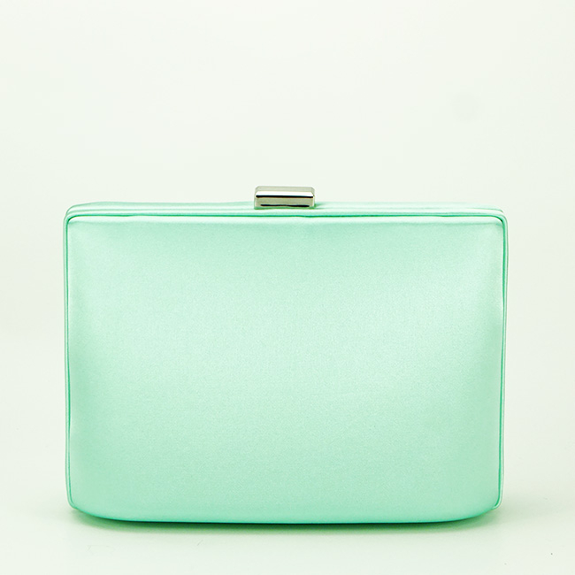 Clutch elegant B-DYX3335-2 05, 12.5x18.5x8.5, Verde menta [3]