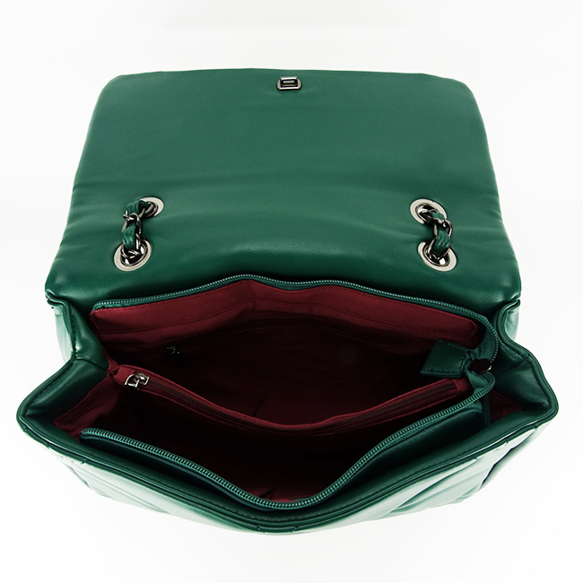 Geanta dama cu aspect matlasat B-DTL3207-1 17 Verde [7]