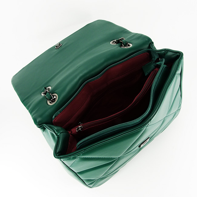 Geanta dama cu aspect matlasat B-DTL3207-1 17 Verde [8]