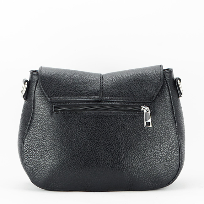 Geanta din piele naturala 8960 123 Negru [5]