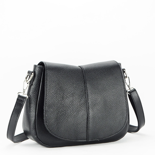 Geanta din piele naturala 8960 123 Negru [3]