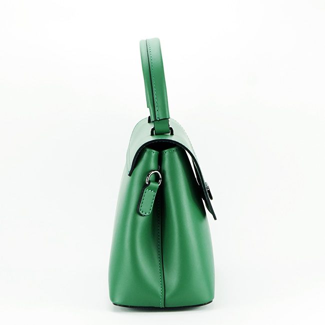 Geanta din piele naturala B-8972 123 Verde [4]