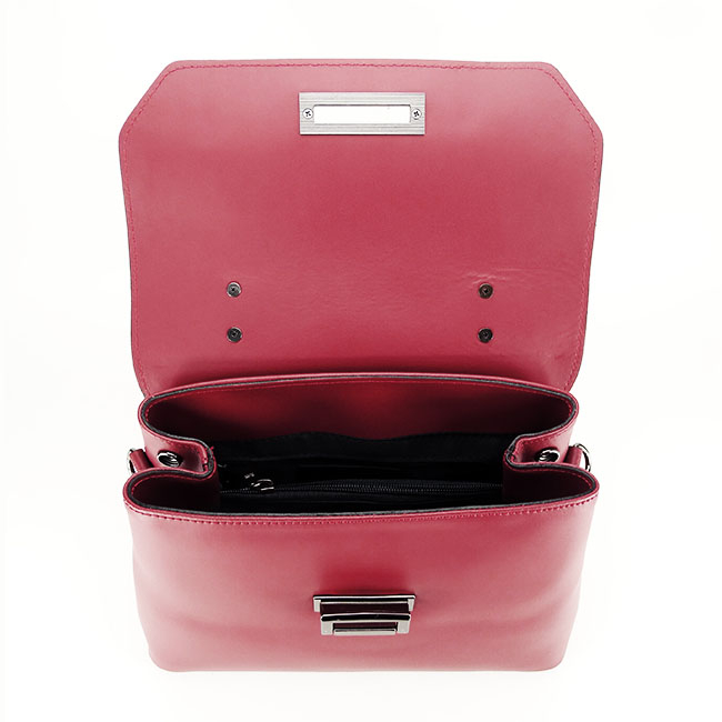Geanta dama din piele naturala B-8972 123 Bordo [7]