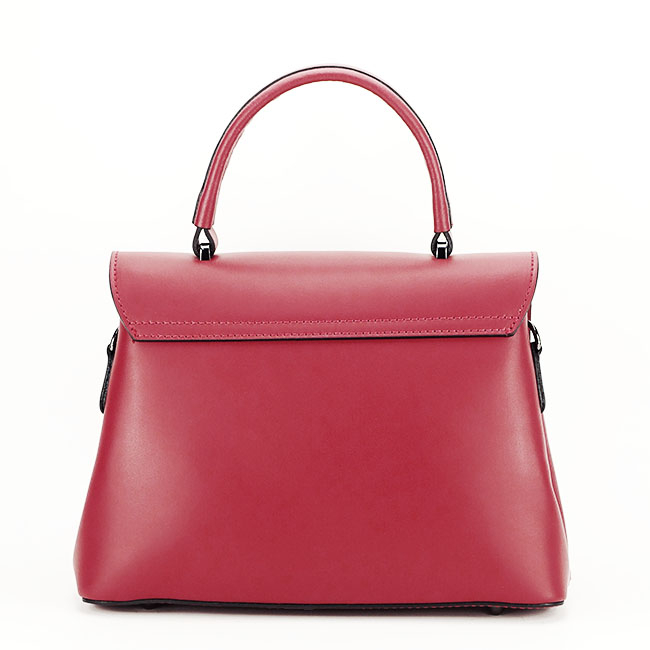 Geanta dama din piele naturala B-8972 123 Bordo [5]