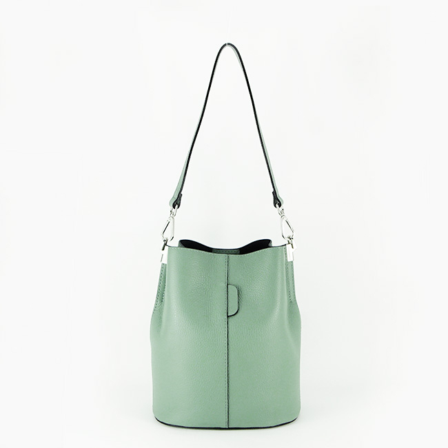 Geanta din piele naturala Made in Italy B-8951 122 Verde menta [4]