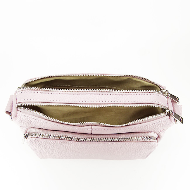 Geanta dama din piele naturala  B-8981 124 Mov deschis [6]