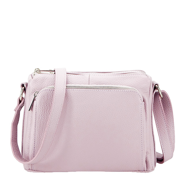 Geanta dama din piele naturala  B-8981 124 Mov deschis [4]