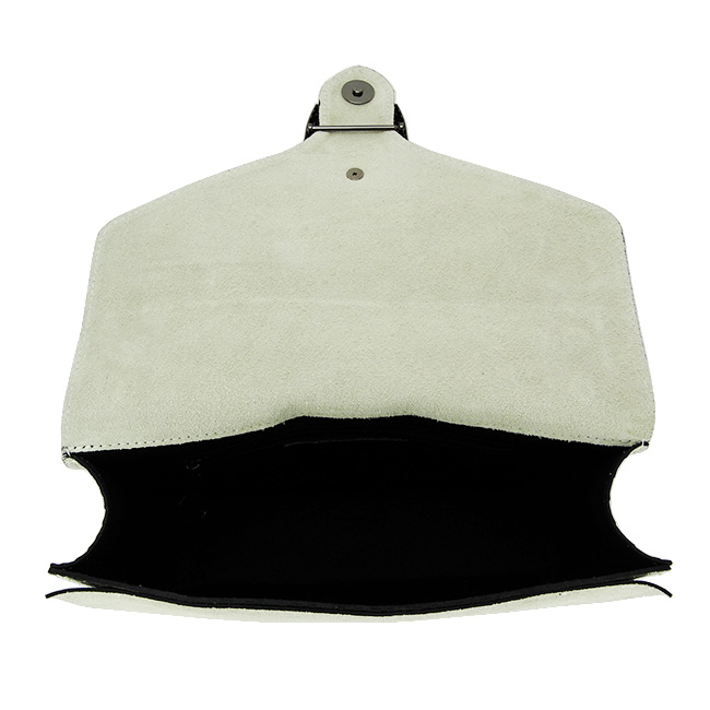 Geanta din piele naturala B-1524 123 gri deschis [7]