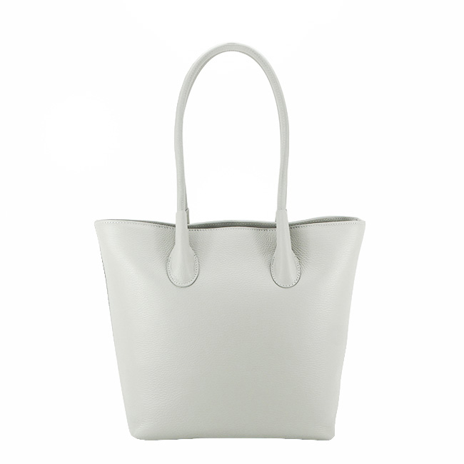 Geanta dama din piele naturala B-8966 123 Gri deschis [2]