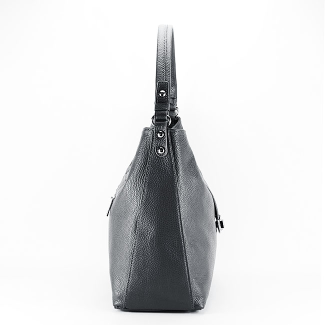 Geanta de umar din piele naturala B-8963 124 Gri [3]