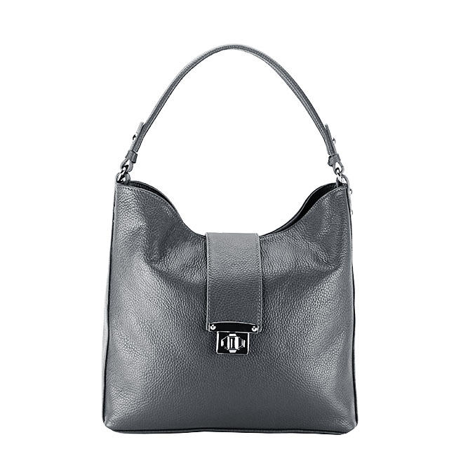 Geanta de umar din piele naturala B-8963 124 Gri [2]