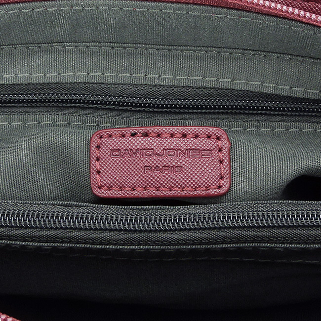 Geanta dama David Jones B-6835-1 15 Rosu bordo [9]