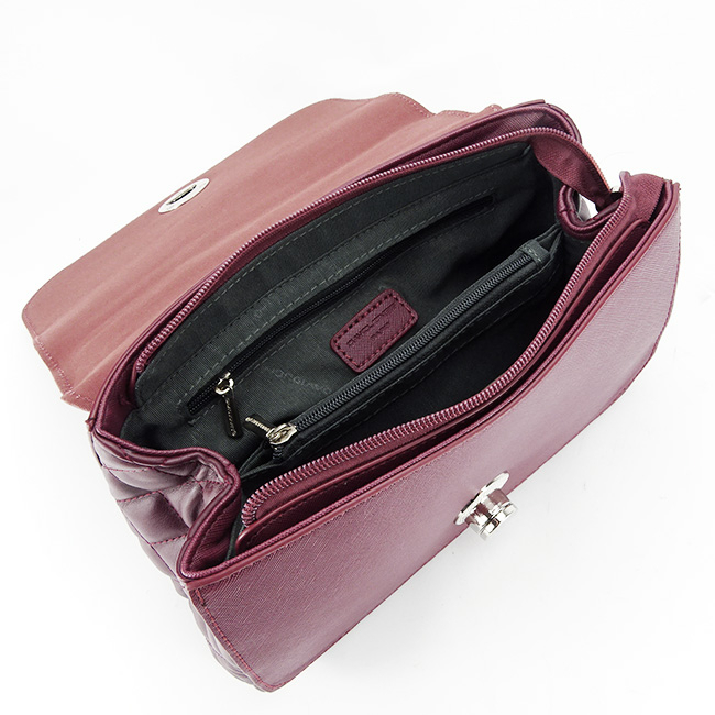 Geanta dama David Jones B-6835-1 15 Rosu bordo [8]