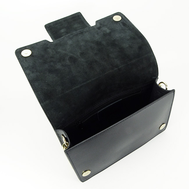 Geanta dama din piele naturala B-1589 123 Negru [7]