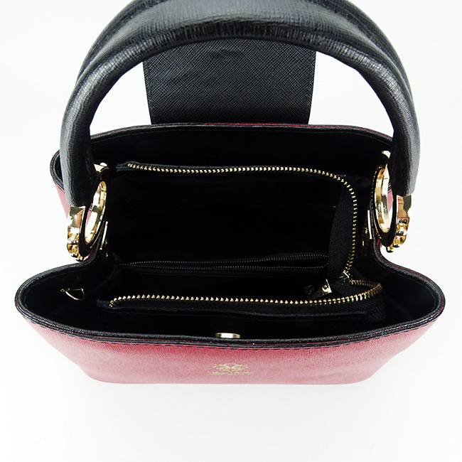 Geanta dama din piele naturala B-8950 120 Rosu [7]