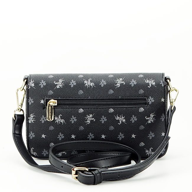 Geanta dama David Jones cu logo B-CM6120A 14 Negru [5]