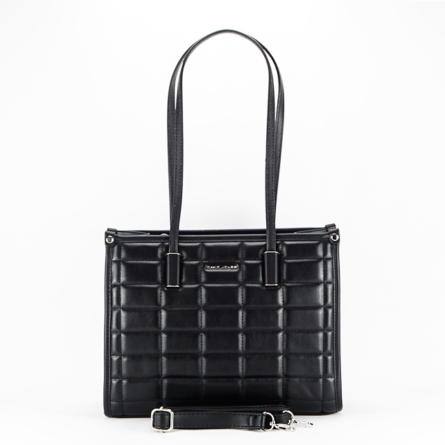 Geanta David Jones cu imprimeu B-6842-5 11 neagra [3]