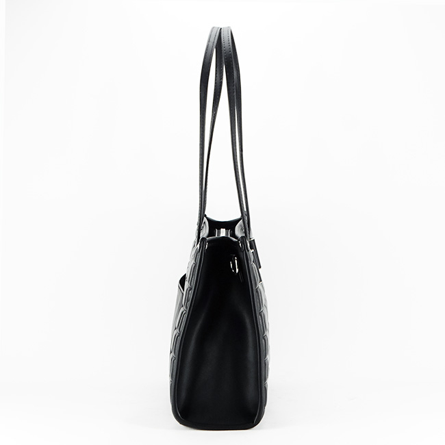 Geanta David Jones cu imprimeu B-6842-5 11 neagra [4]