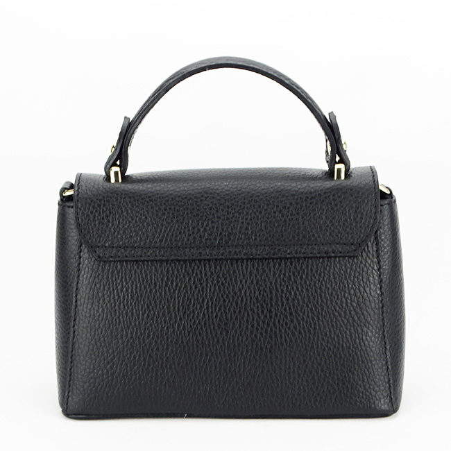 Geanta dama din piele naturala B-1523 120 Negru [5]