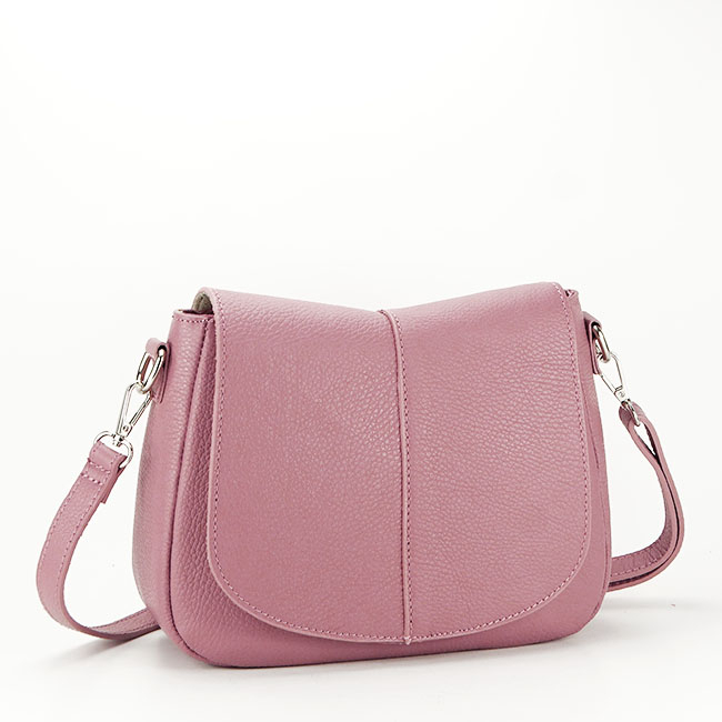 Geanta dama din piele naturala B-8960 123 Roz plamaniu [2]