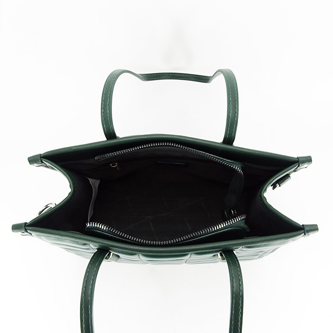 Geanta David Jones cu imprimeu B-6842-5 11 verde inchis [7]