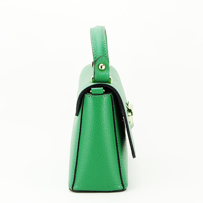 Geanta dama din piele naturala B-1523 120 Verde [4]