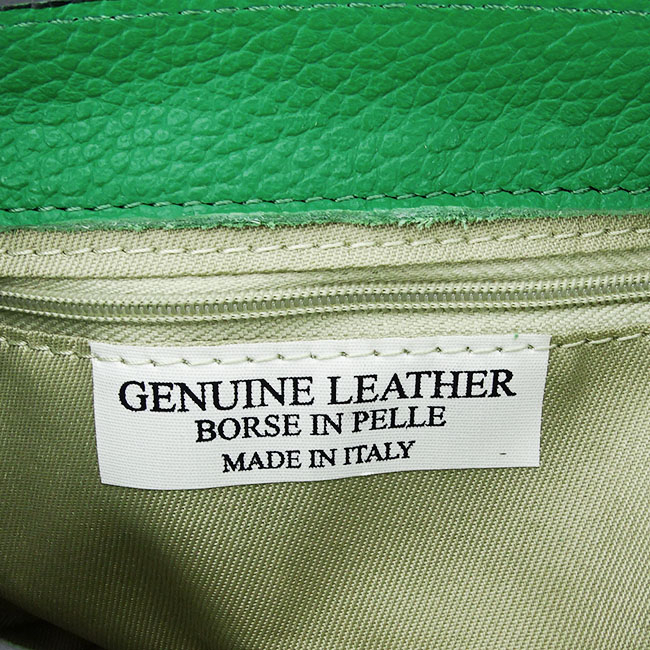 Geanta dama din piele naturala B-1523 120 Verde [9]