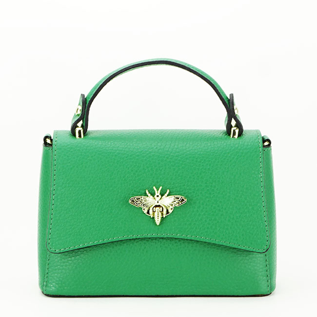 Geanta dama din piele naturala B-1523 120 Verde [2]