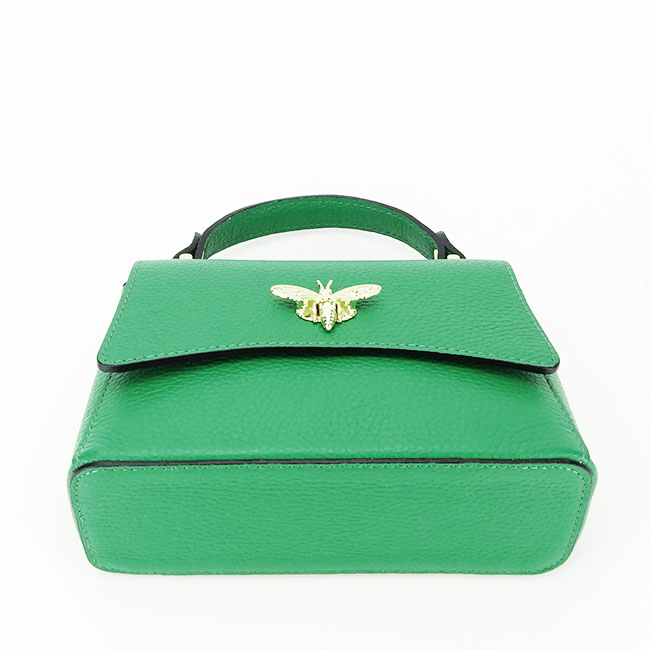 Geanta dama din piele naturala B-1523 120 Verde [6]