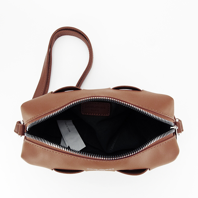 Genta dama mica David Jones B-6645-1 14 Cognac [6]