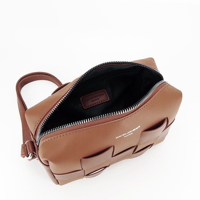 Genta dama mica David Jones B-6645-1 14 Cognac [7]