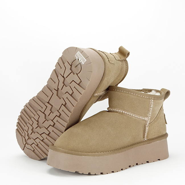 Ghete bej din piele naturala B-JB1924 118 [3]