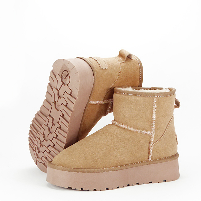 Ghete bej din piele naturala JB1925 117 [8]