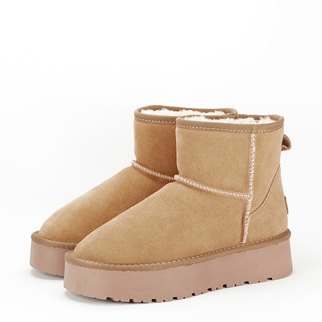 Ghete bej din piele naturala JB1925 117 [2]