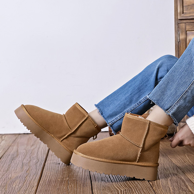Ghete camel din piele naturala JB1925 117 [2]
