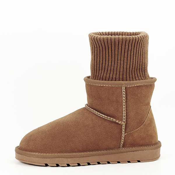 Ghete camel din piele naturala B-5812 118 [2]