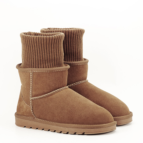 Ghete camel din piele naturala B-5812 118 [6]